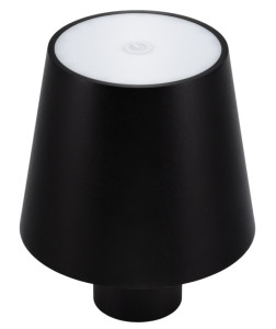 Securit Lampe sur bouteille LED rechargeable PARIS, noir