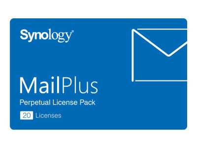 Synology : MAILPLUS LIC ADD 20X ADDITIONAL E-MAIL ACCOUNT SYNOLOGY MAILPLUS