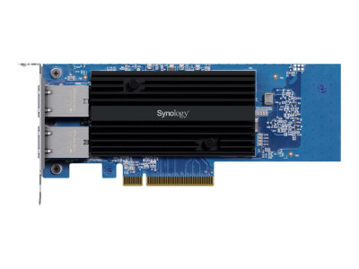 Synology : E10G30-T2 PCIE NETWORK card 2X10GB PORTS RJ-45 CONNECTIVITY