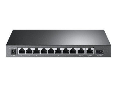 TP-Link : 10-PORT POE GIGABIT SWITCH DESKTOP avec 8-PORT POE+