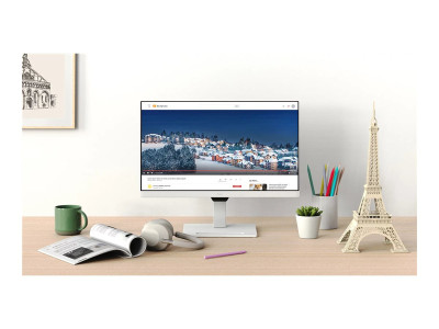 Benq : 27IN LCD MONITOR 2560X1440WHITE IPS 2560X1440 IPS 99/100 SRGB