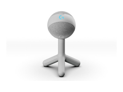Logitech : YETI ORB RGB MIC LIGHTSYNC OFF WHITE - EMEA28-935