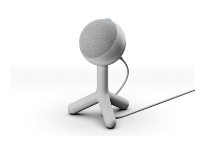 Logitech : YETI ORB RGB MIC LIGHTSYNC OFF WHITE - EMEA28-935