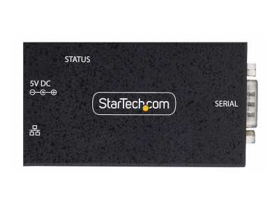 Startech : ADAPTATEUR SERIE VERS ETHERNET A 1 PORT LAN VERS RS232 DB9