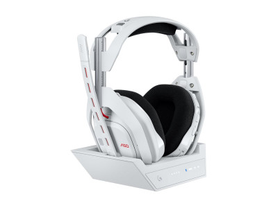 Logitech : A50 LIGHTSPEED WRLS G HEADSET avec BASE STATION-WHITE-EMEA28-9