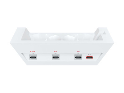 Logitech : A50 LIGHTSPEED WRLS G HEADSET avec BASE STATION-WHITE-EMEA28-9