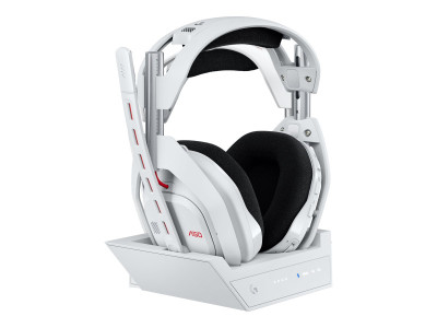 Logitech : A50 LIGHTSPEED WRLS G HEADSET avec BASE STATION-WHITE-EMEA28-9