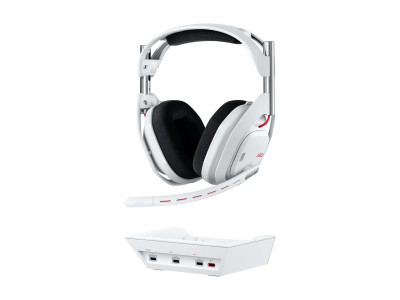 Logitech : A50 LIGHTSPEED WRLS G HEADSET avec BASE STATION-WHITE-EMEA28-9