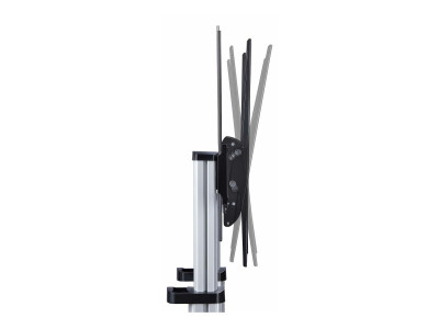 Startech : SUPPORT TV A ROULETTES pour EC RANS PLATS de 60 A 100IN/100KG