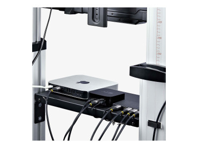 Startech : SUPPORT TV A ROULETTES pour EC RANS PLATS de 60 A 100IN/100KG