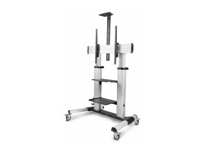 Startech : SUPPORT TV A ROULETTES pour EC RANS PLATS de 60 A 100IN/100KG