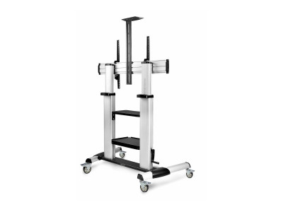 Startech : SUPPORT TV A ROULETTES pour EC RANS PLATS de 60 A 100IN/100KG