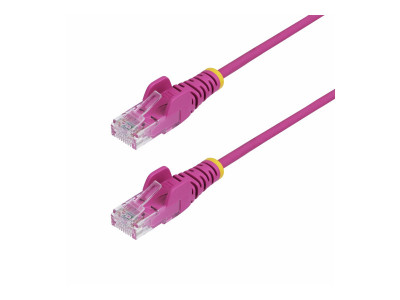 Startech : CBLE ETHERNET CAT6 ROSE FIN de 1M SNAGLESS 100W POE