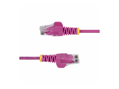 Startech : CBLE ETHERNET CAT6 ROSE FIN de 1M SNAGLESS 100W POE