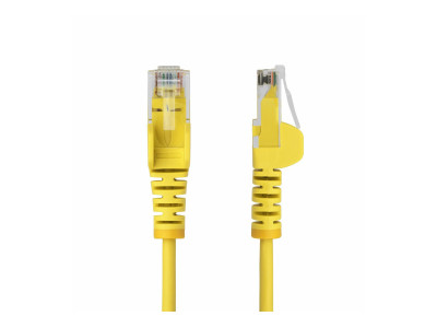Startech : CBLE ETHERNET CAT6 JAUNE FIN de 1M SNAGLESS 100W POE