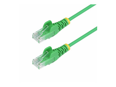 Startech : CBLE ETHERNET CAT6 VERT FIN de 1M SNAGLESS 100W POE