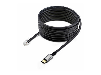Startech : ADAPTATEUR USB-C VERS RJ9 COM BINE TELEPHONIQUE/CASQUE 1.8M
