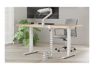 Neomounts : CABLE SPINE ORGANIZER pour SIT/STAND DESK FRAMES CLAMP MOUN