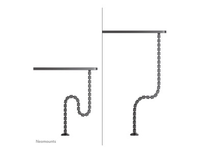 Neomounts : CABLE SPINE ORGANIZER pour SIT/STAND DESK FRAMES SCREW MOUN