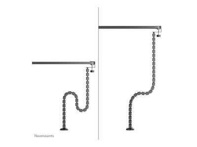 Neomounts : CABLE SPINE ORGANIZER pour SIT/STAND DESK FRAMES CLAMP MOUN