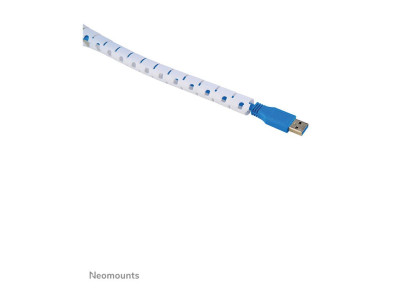 Neomounts : SPIRAL cable WRAP 15 MM. MULTIPLE CABLES WHITE