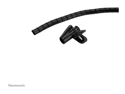 Neomounts : SPIRAL cable WRAP 15 MM. MULTIPLE CABLES BLACK