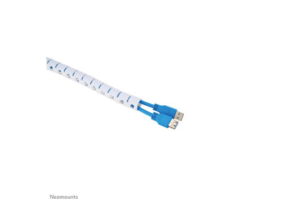Neomounts : SPIRAL cable WRAP 20 MM. MULTIPLE CABLES WHITE