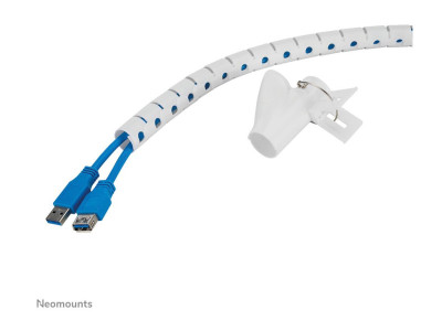 Neomounts : SPIRAL cable WRAP 20 MM. MULTIPLE CABLES WHITE