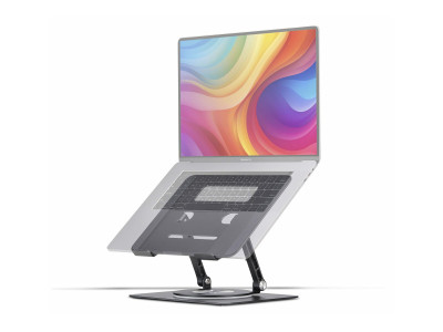 Startech : LAPTOP STAND/RISER pour DESK - - COMPUTER STAND W/360 SWIVEL BASE