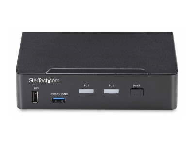 Startech : SWITCH KVM DISPLAYPORT 2 PORTS 4K 60HZ HUB USB 3.0 2 PORTS