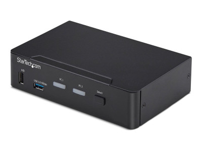 Startech : SWITCH KVM DISPLAYPORT 2 PORTS 4K 60HZ HUB USB 3.0 2 PORTS