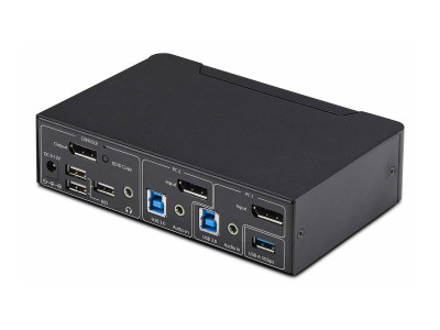 Startech : SWITCH KVM DISPLAYPORT 2 PORTS 4K 60HZ HUB USB 3.0 2 PORTS