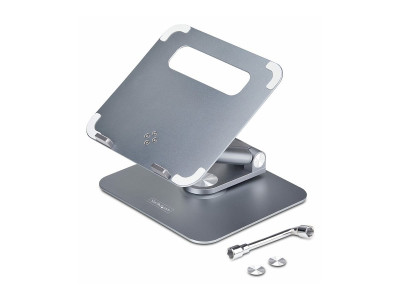Startech : TELESCOPIC LAPTOP STAND/RISER - COMPUTER STAND W/360 SWIVEL BASE