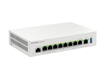 D-Link : DUAL-WAN VPN POE ROUTER WI-FI CONTROLLER 8 POE PORTS - 123W