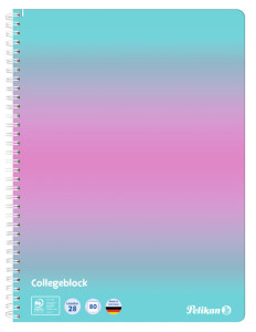 Pelikan Cahier à spirale Color Edition, A4, noir/blanc