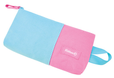 Pelikan Schlamper-Etui WOW, pink/türkis