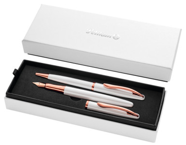 Pelikan Schreibgeräte-Set Jazz Noble Elegance, red