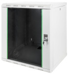 Fin de série : Support mural DIGITUS 19 Unique Line, 12 U, gris