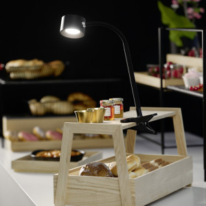 APS Pied incl. bras VALUMO, noir