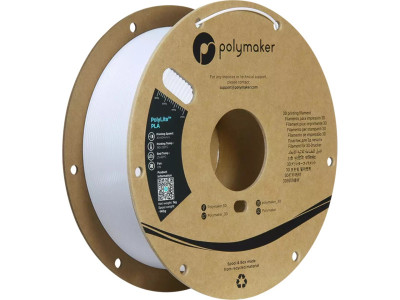 Polymaker PLA 1,75mm COLD WHITE 1kg POLYMAKER POLYLITE 3D FILAMENT