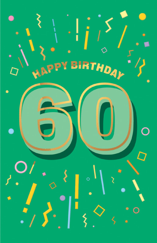 Carte d'anniversaire SUSY CARD « Numbers » - 30e anniversaire
