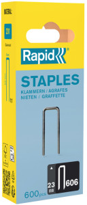 Rapid Agrafe à dos étroit no. 606, 12 mm, petit paquet