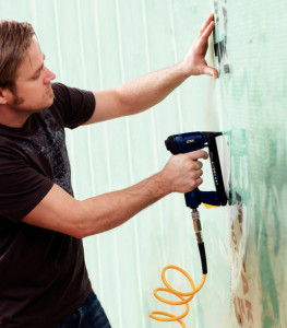 Rapid Agrafeuse à air comprimé PS111, bleu