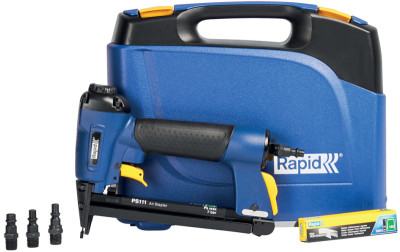 Rapid Agrafeuse à air comprimé PS111, bleu