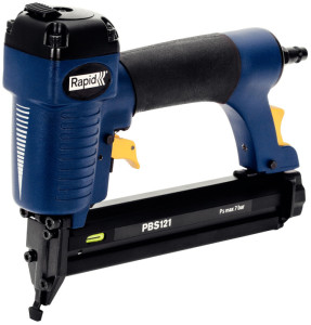 Rapid Agrafeuse/cloueuse à air comprimé PBS121, bleu/jaune