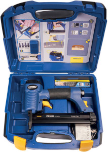 Rapid Agrafeuse/cloueuse à air comprimé PBS121, bleu/jaune