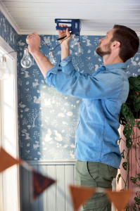 Rapid Agrafeuse/cloueuse RPC7, bleu