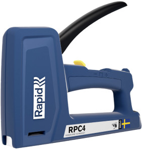 Rapid Agrafeuse/cloueuse RPC4, bleu