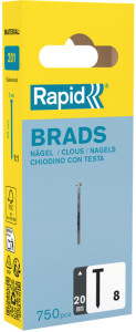 Rapid Pointe no. 8, 20 mm, galvanisé, petit paquet