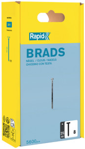 Rapid Pointe no. 8, 25 mm, galvanisé, grand paquet